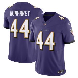 Baltimore Ravens #44 Marlon Humphrey Admirable Men's Purple Vapor F.U.S.E. Limited Jersey