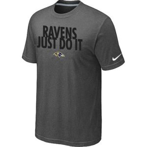 Baltimore Ravens Just Do It Dark Grey T Admirable Shirt