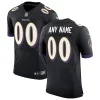 Baltimore Ravens Nike Speed Machine Elite Remarkable Custom Jersey Black