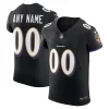 Baltimore Ravens Nike Vapor F.U.S.E. Amazing Elite Custom Jersey Black