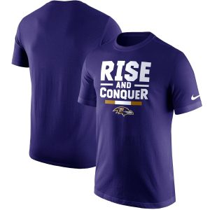 Baltimore Ravens Terrific Local Verbiage T Shirt Purple