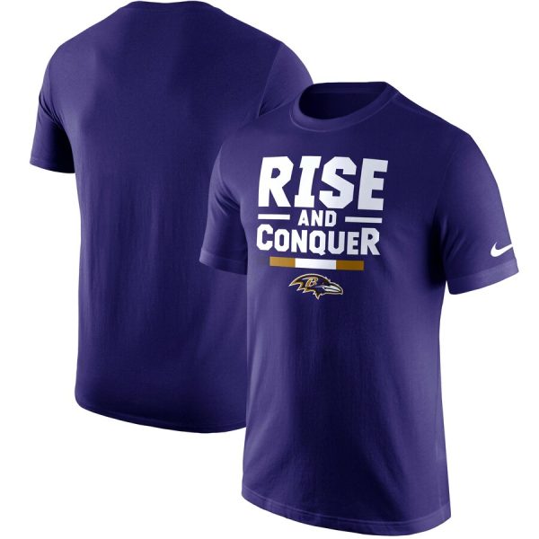 Baltimore Ravens Terrific Local Verbiage T Shirt Purple