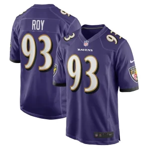 Bravvion Roy Baltimore Ravens Nike Game Jersey Purple Elegant