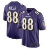 Charlie Kolar Notable Baltimore Ravens Nike Player Game Jersey Purple