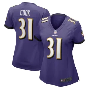 Dalvin Cook Baltimore Ravens Nike Women's Game Jersey Purple Exceptional