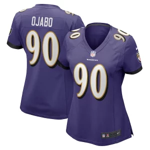 David Ojabo Baltimore Ravens Nike Women's Game Player Jersey Gorgeous Purple