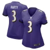 Deonte Harty Baltimore Impressive Ravens Nike Women's Game Jersey Purple