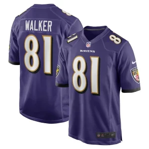 Devontez Walker Baltimore Ravens Nike Notable Team Game Jersey Purple