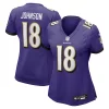 Diontae Johnson Baltimore Ravens Nike Women's Player Game Stylish Jersey Purple