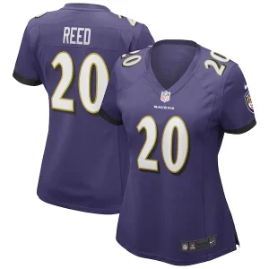 Ed Reed Baltimore Ravens Nike Women's Game Exceptional Retired Player Jersey Purple