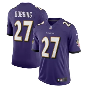 J.K. Dobbins Baltimore Ravens Nike Vapor Limited Jersey Purple Marvelous