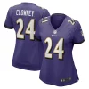 Jadeveon Clowney Baltimore Ravens Nike Women's Game Jersey Purple Remarkable