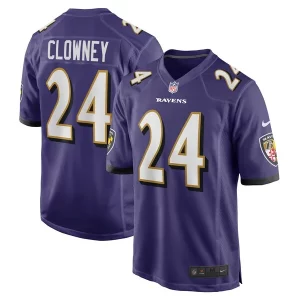 Jadeveon Splendid Clowney Baltimore Ravens Nike Game Jersey Purple