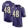 Jeremiah Superb Moon Baltimore Ravens Nike Game Player Jersey Purple