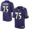 Jonathan Alluring Ogden Baltimore Ravens Nike Retired Player Limited Jersey Purple