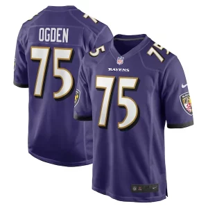 Jonathan Ogden Baltimore High - quality Ravens Nike Retired Player Game Jersey Purple
