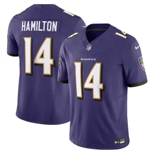 Kyle Hamilton Baltimore Ravens Nike Amazing Vapor F.U.S.E. Limited Jersey Purple