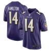 Kyle Hamilton Premium Baltimore Ravens Nike Player Game Jersey Purple