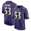 Kyle Van Noy Baltimore Ravens Nike Team Game Delightful Jersey Purple