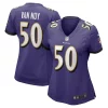Kyle Van Noy Baltimore Splendid Ravens Nike Women's Game Jersey Purple