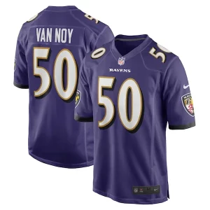 Kyle Van Superior Noy Baltimore Ravens Nike Game Jersey Purple