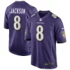 Lamar Phenomenal Jackson Baltimore Ravens Nike Game Jersey Purple