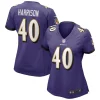 Malik Harrison Baltimore Ravens Nike Women's Game Jersey Purple Charming
