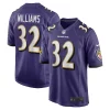 Marcus Sophisticated Williams Baltimore Ravens Nike Game Jersey Purple