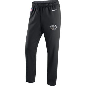 Men's Baltimore Ravens Black Circuit Sideline Performance Notable Pants