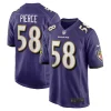 Michael Pierce Baltimore Ravens Stunning Nike Game Jersey Purple