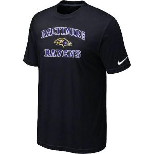 NFL Baltimore Ravens Heart & Stunning Soul NFL T Shirt Black