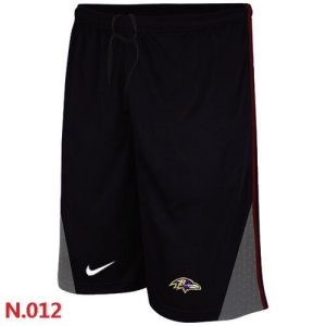 NFL Baltimore Striking Ravens Classic Shorts Black