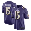 Nelson Agholor Baltimore Ravens Nike Game Jersey Purple Gorgeous