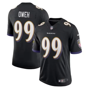 Odafe Oweh Baltimore Ravens Nike Vapor Limited Jersey Enchanting Black