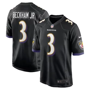 Odell Beckham Jr. Refined Baltimore Ravens Nike Alternate Game Jersey Black