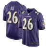 Rasheen Impressive Ali Baltimore Ravens Nike Team Game Jersey Purple