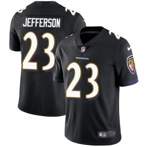 Ravens #23 Tony Jefferson Black Alternate Youth Stitched NFL Vapor Untouchable Limited Unique Jersey
