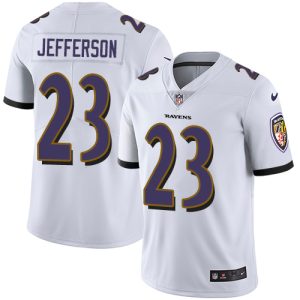 Ravens #23 Tony Jefferson White Youth Impressive Stitched NFL Vapor Untouchable Limited Jersey