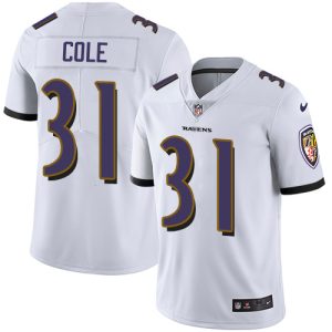 Ravens #31 Dalvin Cook White Notable Men's Stitched NFL Vapor Untouchable Limited Jersey