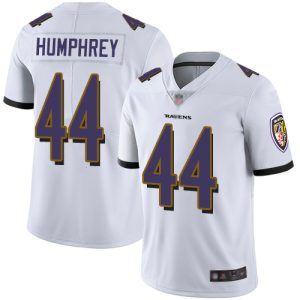 Ravens #44 Marlon Humphrey White Youth Stitched NFL Vapor Impressive Untouchable Limited Jersey