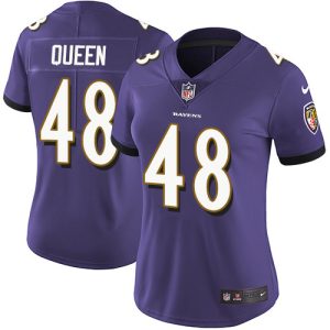 Ravens #48 Patrick Queen Purple Marvelous Team Color Women's Stitched NFL Vapor Untouchable Limited Jersey