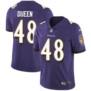 Ravens #48 Patrick Queen Purple Team Magnificent Color Men's Stitched NFL Vapor Untouchable Limited Jersey
