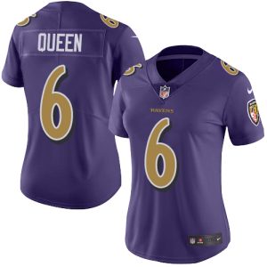 Ravens #6 Patrick Enchanting Queen Purple Women's Stitched NFL Limited Rush Jersey