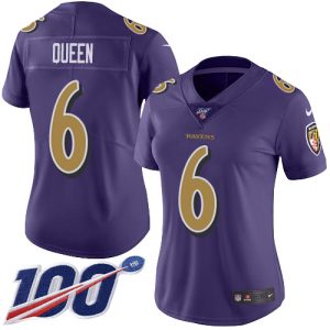 Ravens #6 Patrick Fantastic Queen Purple Women's Stitched NFL Limited Rush 100th Season Jersey