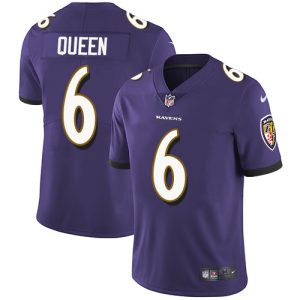 Ravens #6 Patrick Queen Fantastic Purple Team Color Youth Stitched NFL Vapor Untouchable Limited Jersey