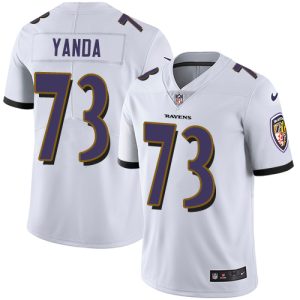 Ravens #73 Marshal Yanda White Youth Stitched NFL Gorgeous Vapor Untouchable Limited Jersey