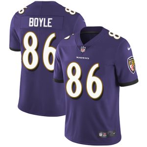 Ravens #86 Nick Boyle Purple Team Splendid Color Youth Stitched NFL Vapor Untouchable Limited Jersey