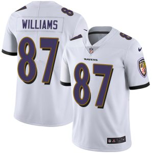Ravens #87 Maxx Williams White Youth Stitched NFL Vapor Untouchable Limited Jersey Top - notch