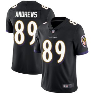 Ravens #89 Mark Andrews Black Alternate Youth Magnificent Stitched NFL Vapor Untouchable Limited Jersey