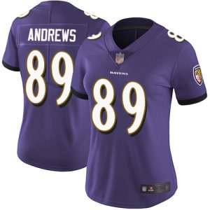 Ravens #89 Mark Andrews Purple Team Color Women's Stitched NFL Vapor Untouchable Limited Magnificent Jersey